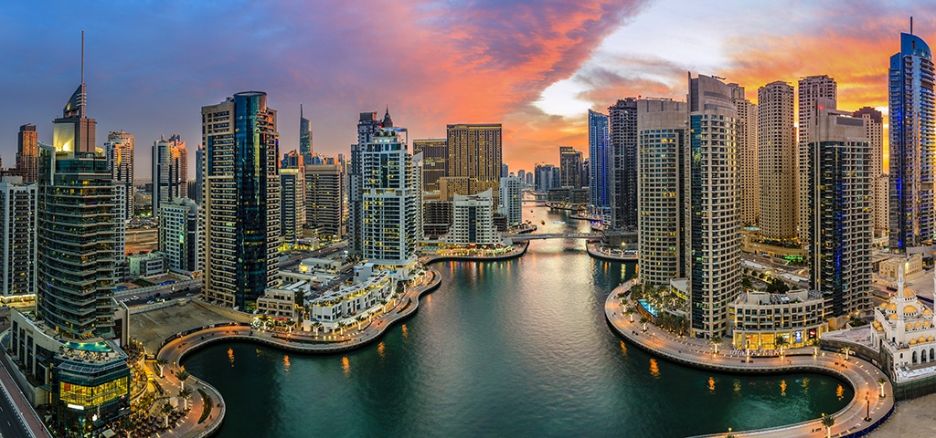Vistas de Dubái, EAU