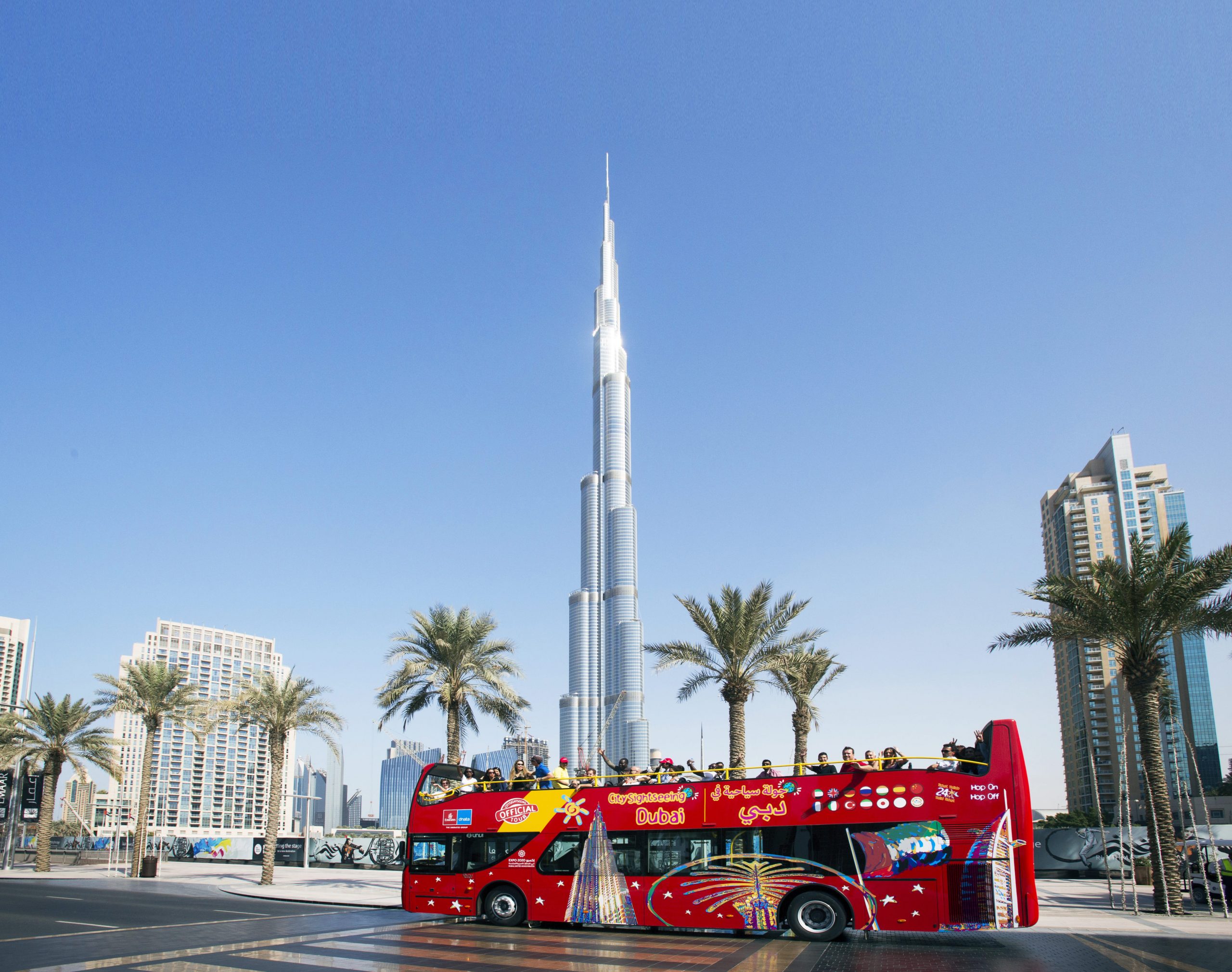Bus turístico "City Sightseeing Hop-On Hop-Off", Dubái
